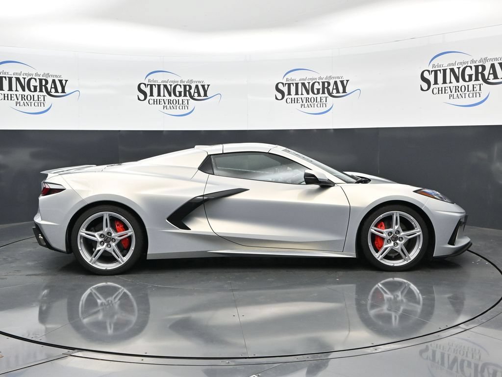 Used 2023 Chevrolet Corvette Stingray Preferred Conv w/ Chrome Exterior Badge Package RWD image 8