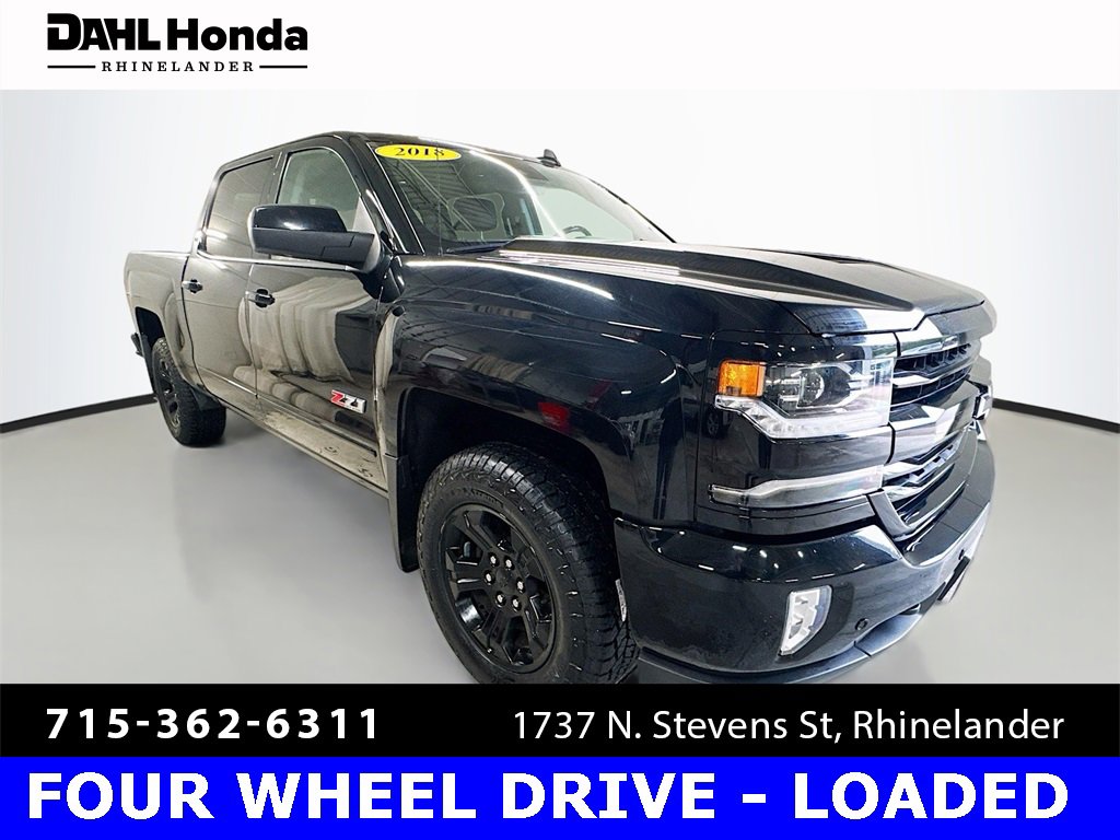 Used 2018 Chevrolet Silverado 1500 LTZ Z71 w/ LTZ Plus Package