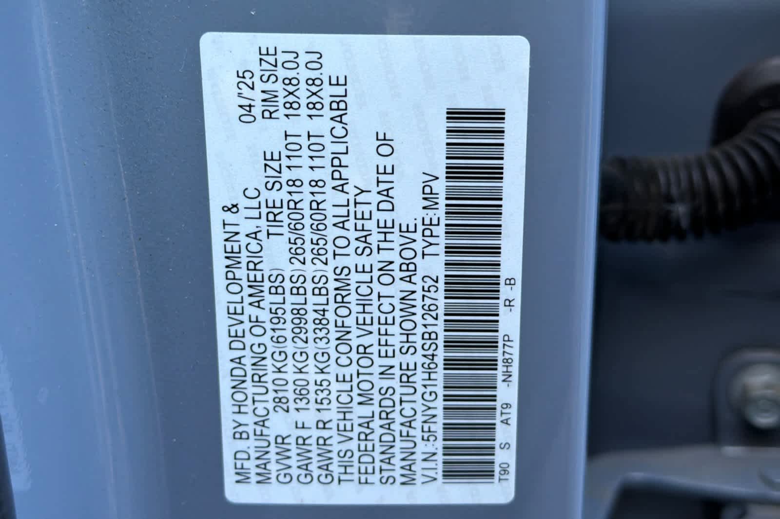 Used 2025 Honda Pilot TrailSport image 30
