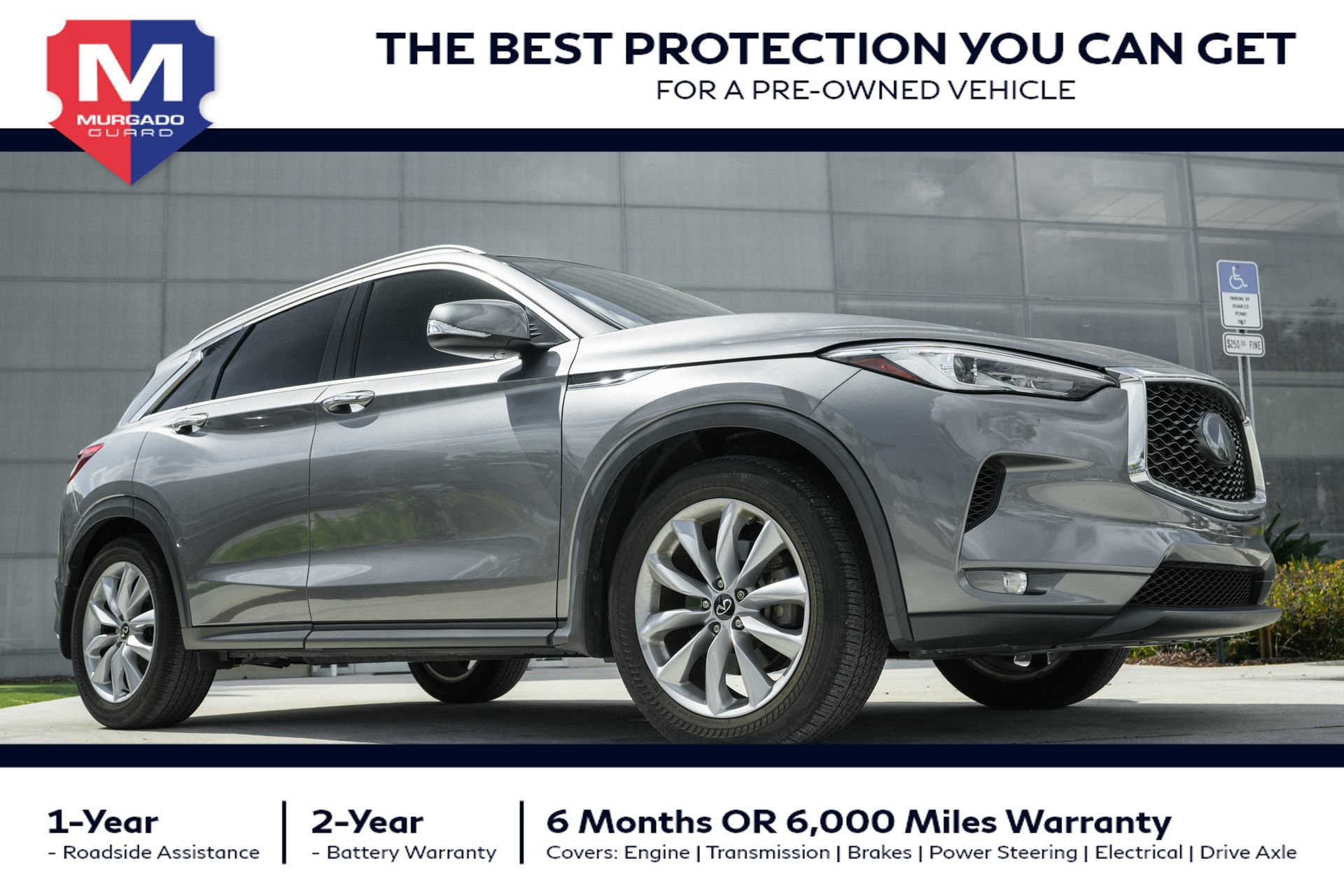 Used 2021 INFINITI QX50 Luxe image 1