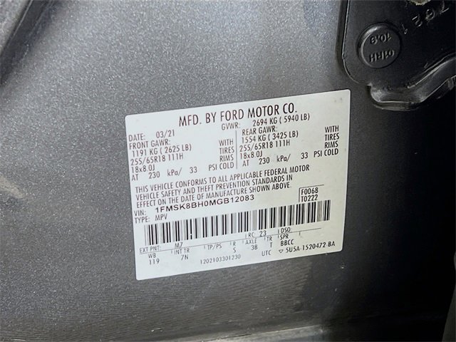 Used 2021 Ford Explorer Base image 27