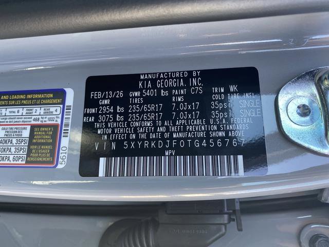 New 2026 Kia Sorento SX Prestige image 50