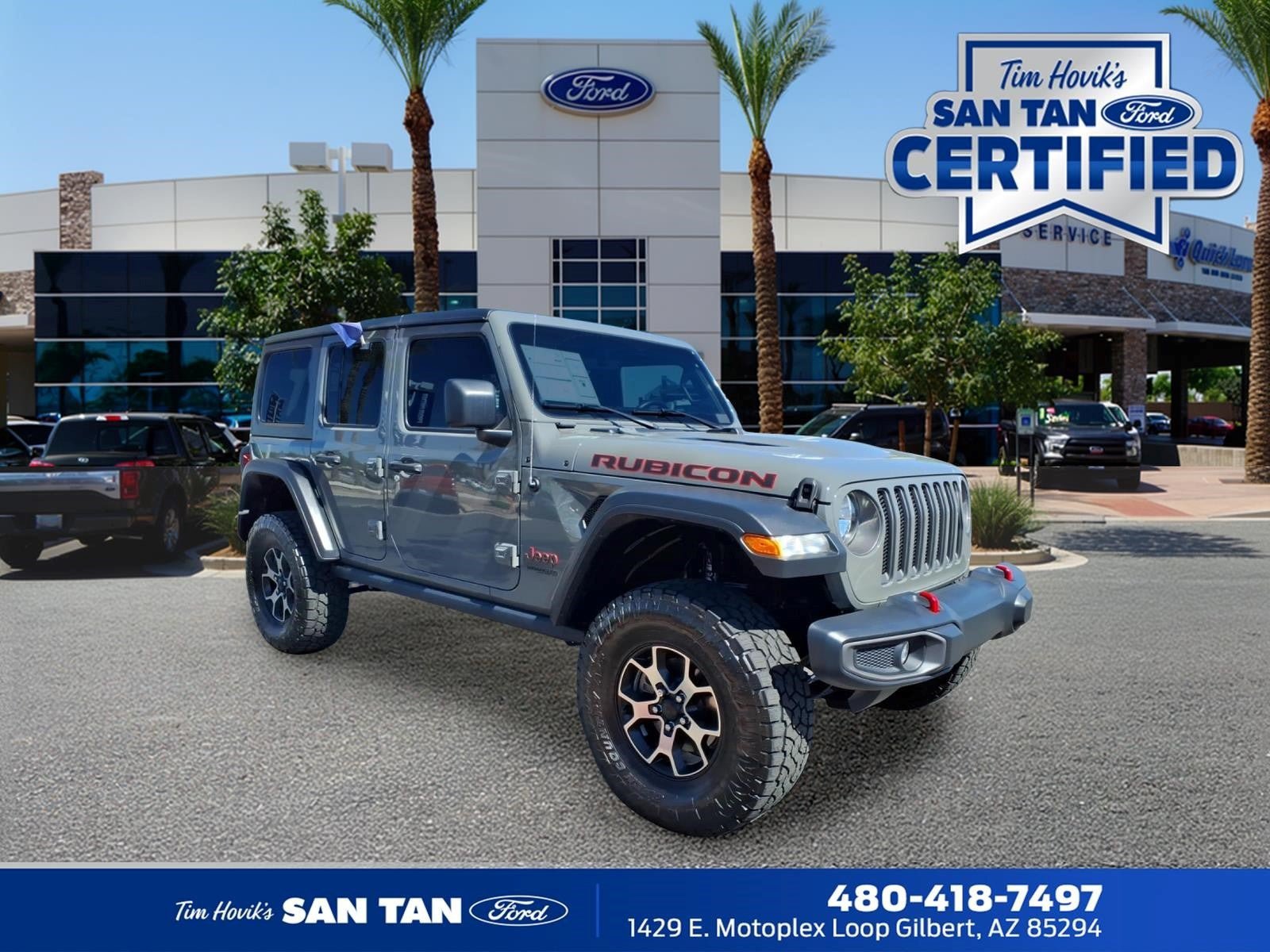 Used 2019 Jeep Wrangler Unlimited Rubicon AWD/4WD image 1