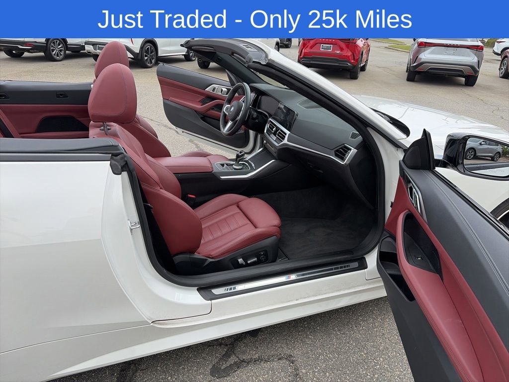 Used 2021 BMW 430i Convertible w/ M Sport Package RWD image 13