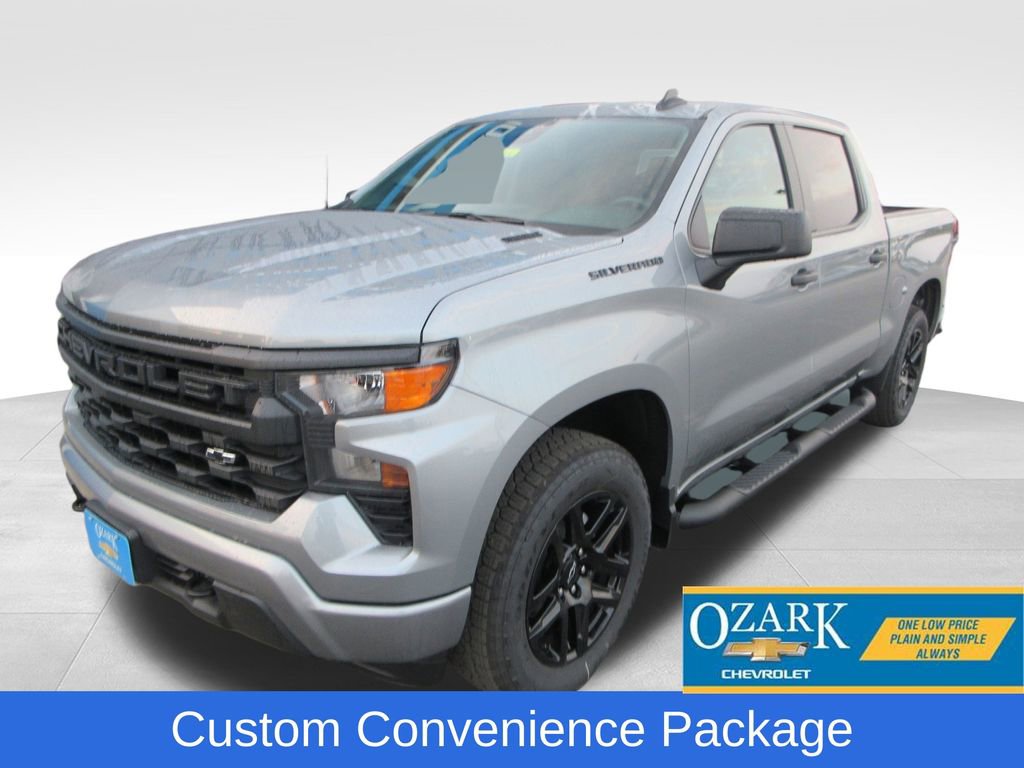 New 2026 Chevrolet Silverado 1500 Custom w/ Turbomax Blackout Package