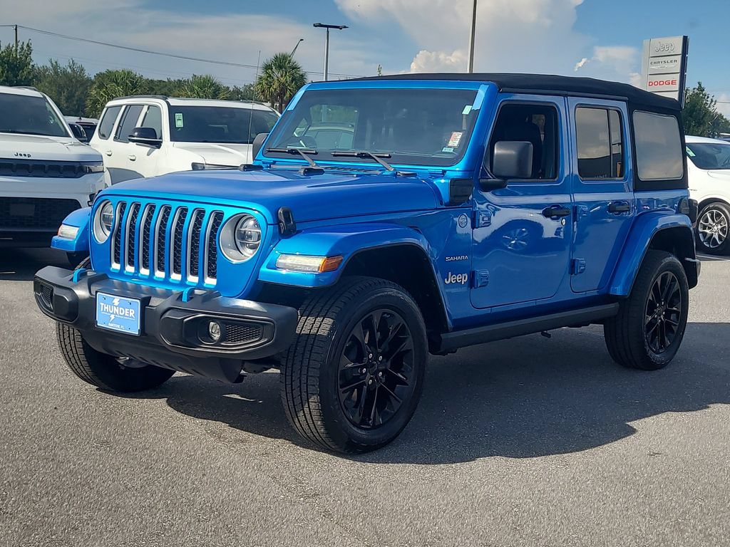 Certified 2022 Jeep Wrangler Unlimited Sahara w/ Cold Weather Group AWD/4WD image 2