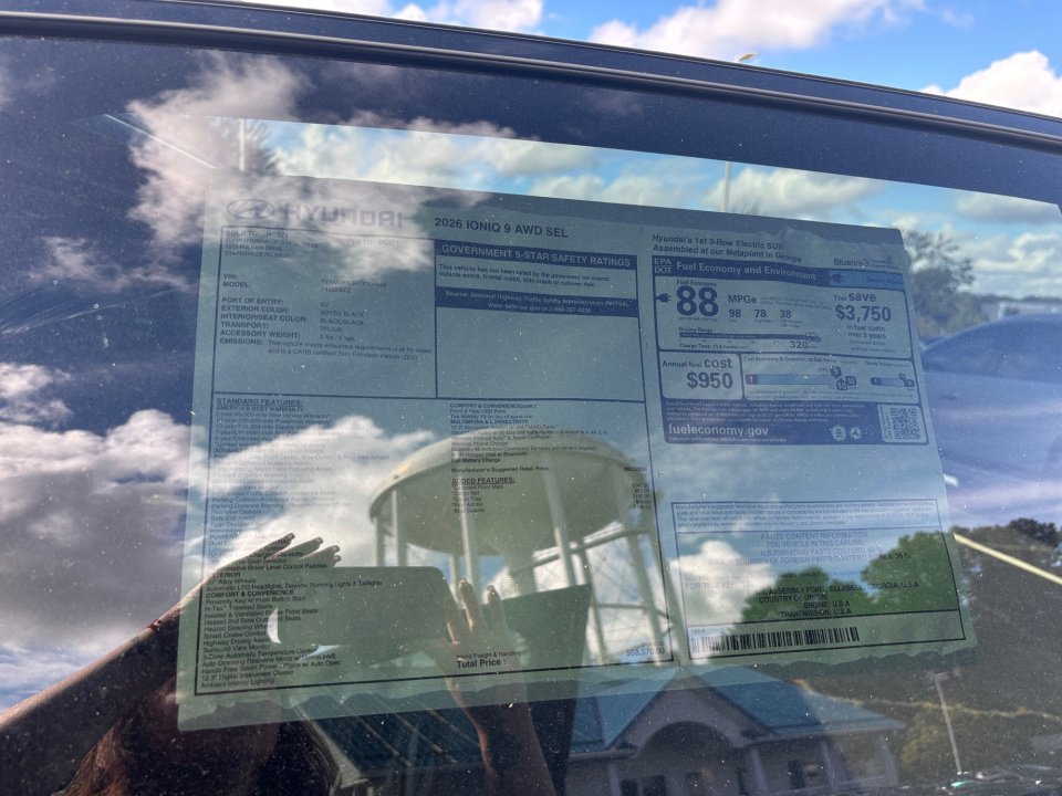 New 2026 Hyundai Ioniq 9 SEL image 33