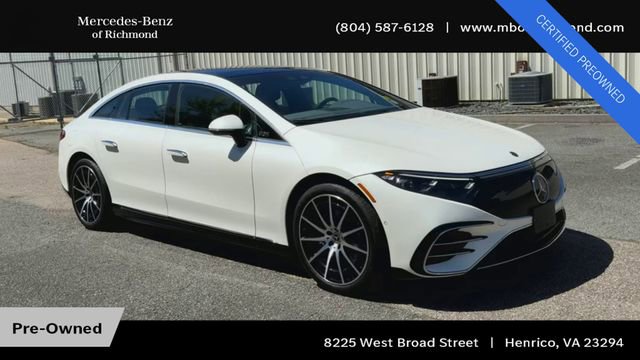 Used 2022 Mercedes-Benz EQS 580 4MATIC Sedan image 4