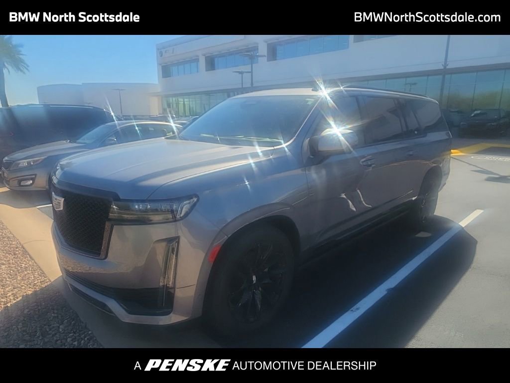 Used 2021 Cadillac Escalade ESV Sport Platinum w/ LPO, ONYX Package image 1