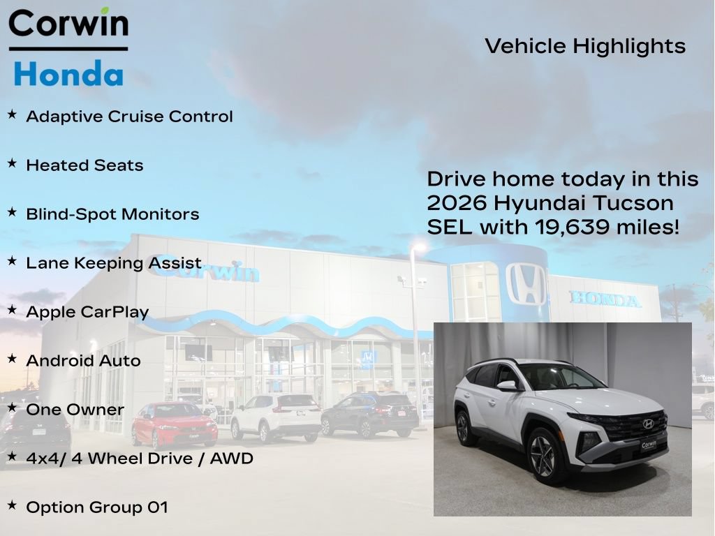 Used 2026 Hyundai Tucson SEL Plus AWD/4WD image 6