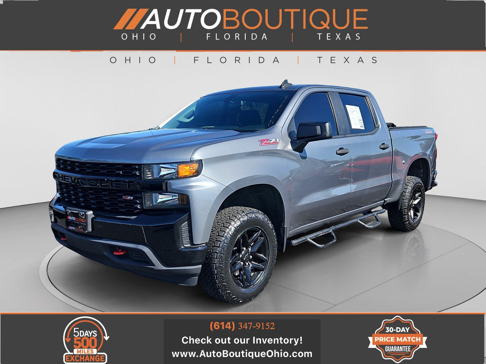 Used 2020 Chevrolet Silverado 1500 Custom Trail Boss w/ Custom Convenience Package