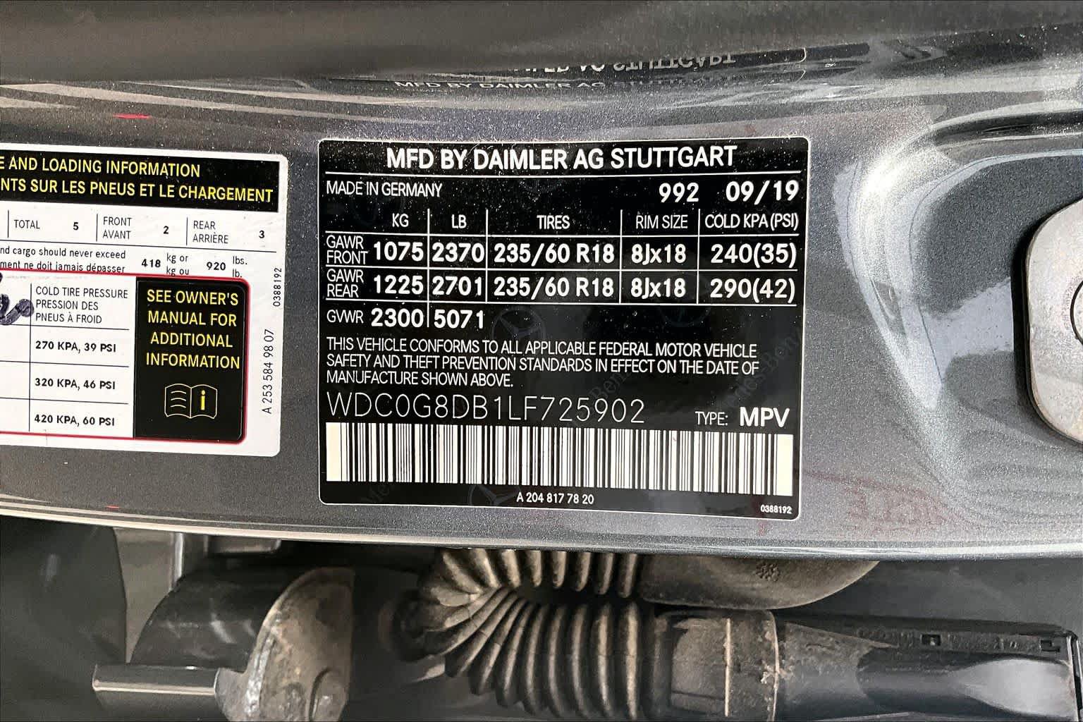 Certified 2020 Mercedes-Benz GLC 300 image 38