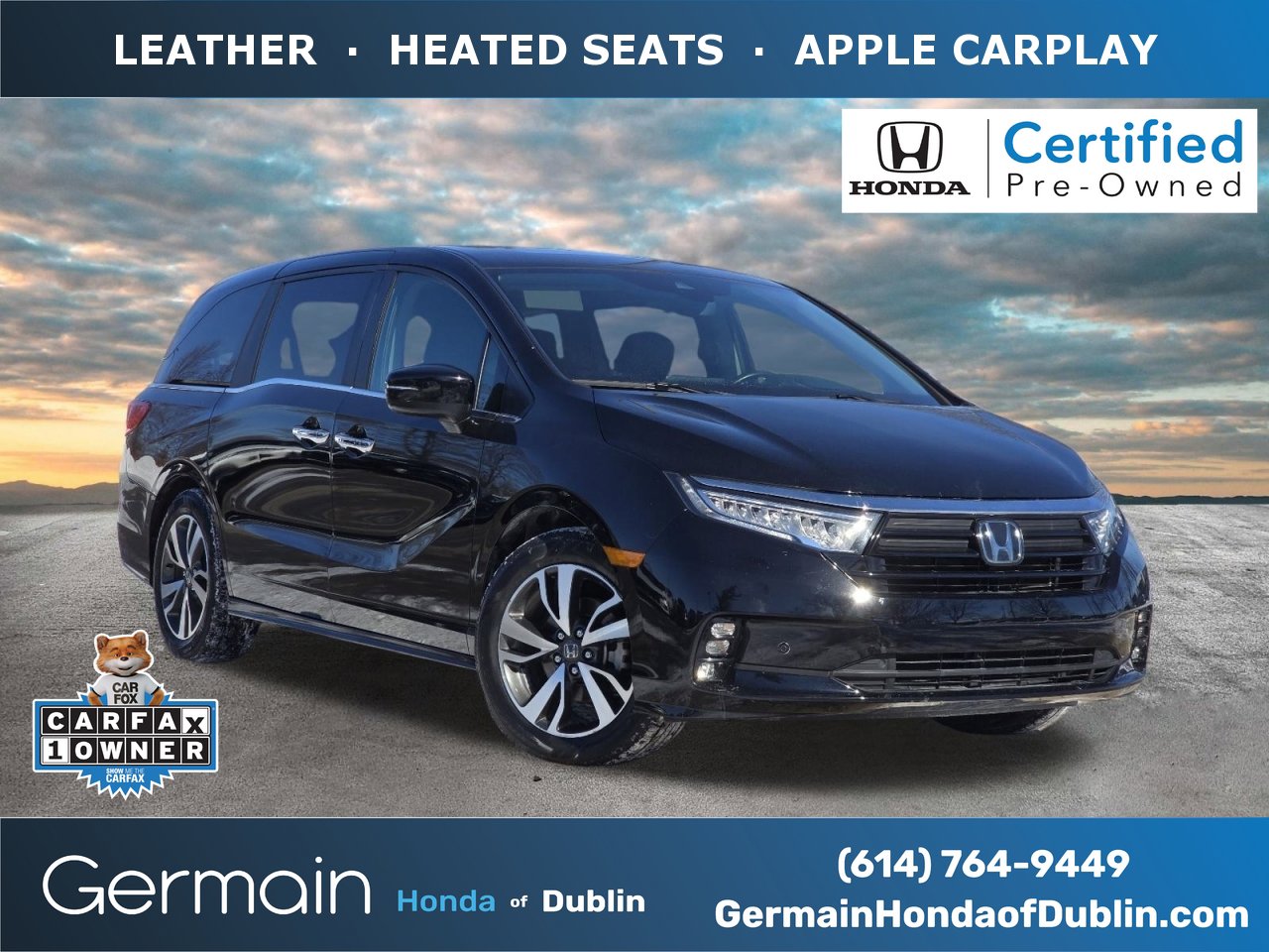 Certified 2023 Honda Odyssey Touring image 1