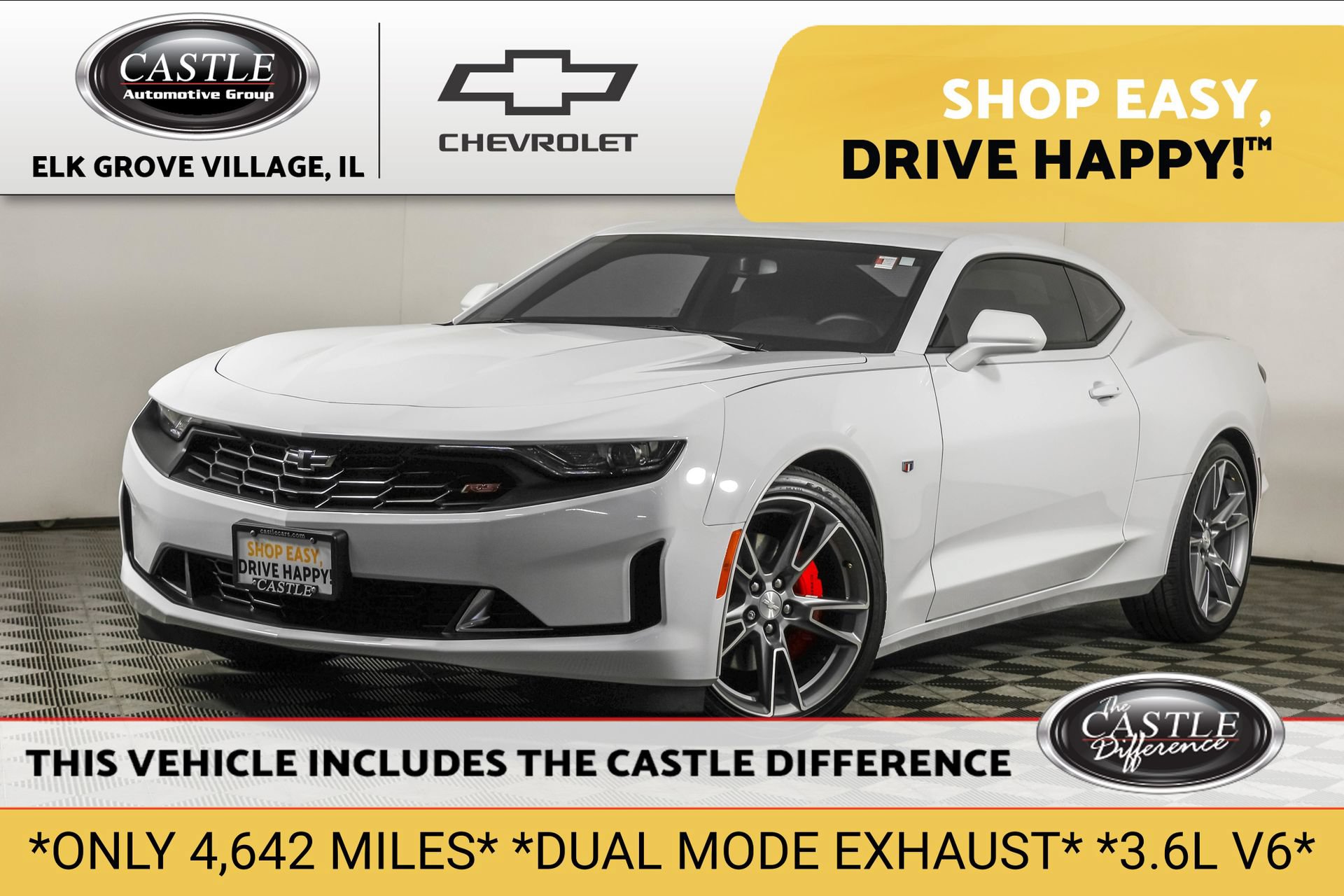 Used 2021 Chevrolet Camaro LT w/ RS Package RWD image 1