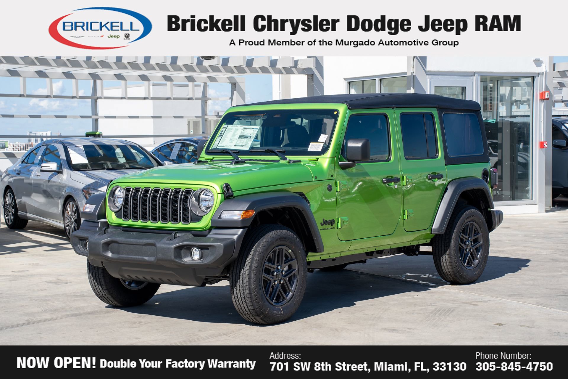 New 2025 Jeep Wrangler Sport S