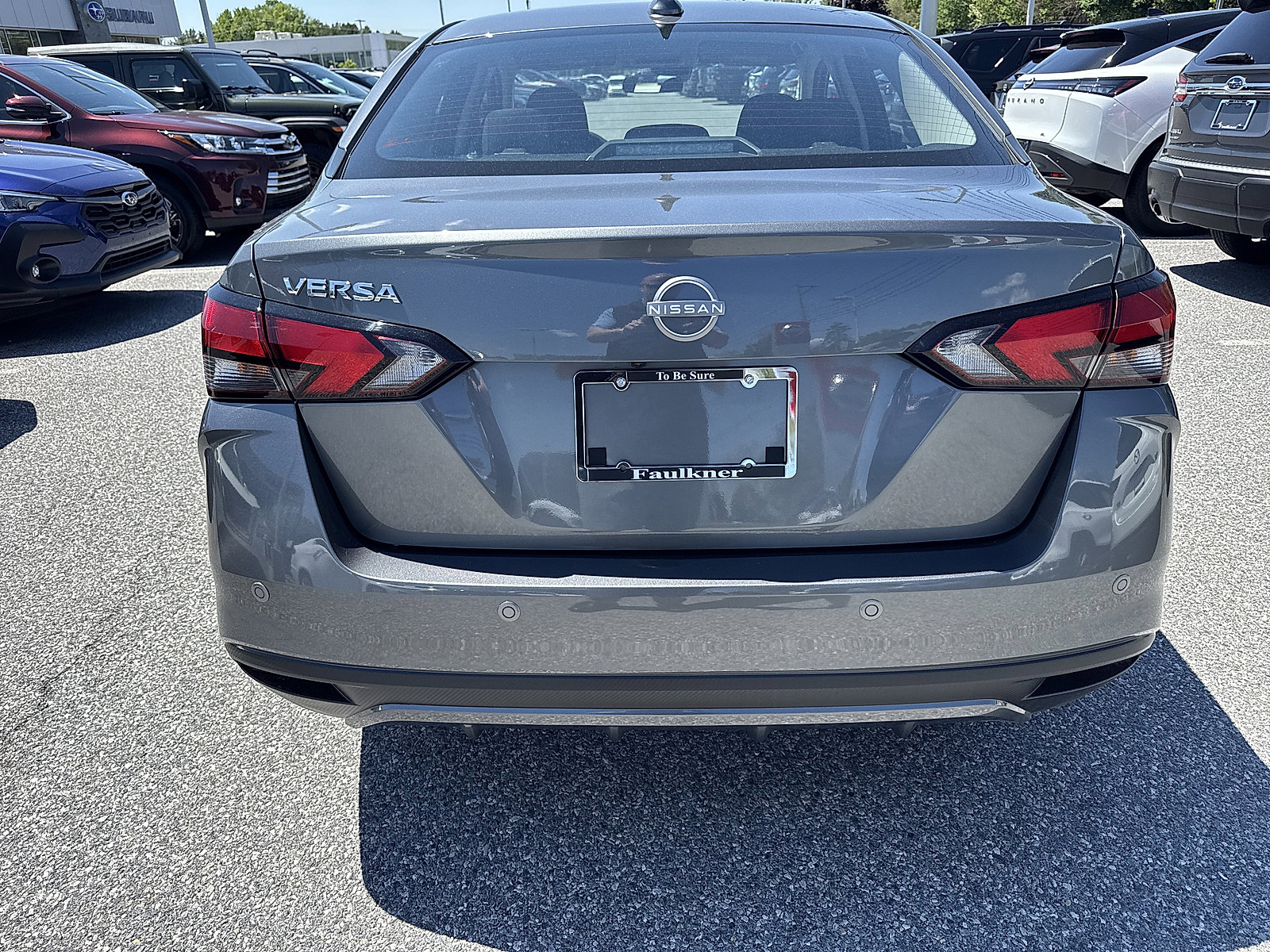 Certified 2025 Nissan Versa SV w/ Trunk Package FWD image 4