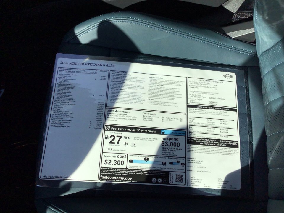 New 2026 MINI Cooper Countryman S image 33