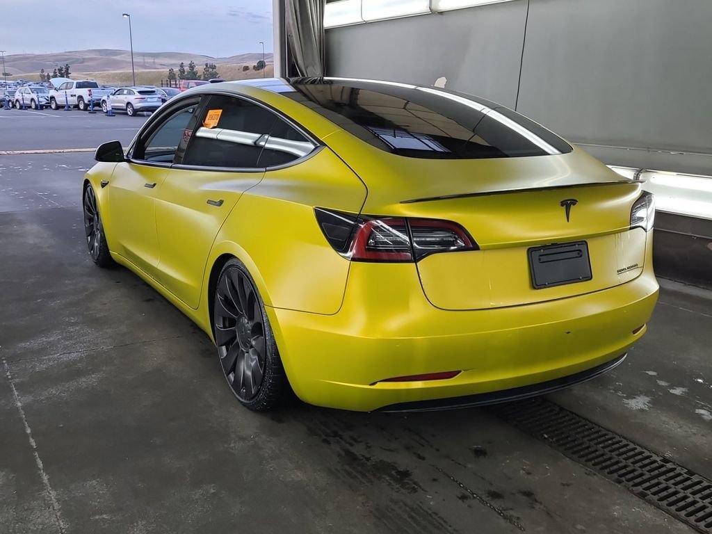 Used 2021 Tesla Model 3 Performance AWD/4WD image 2