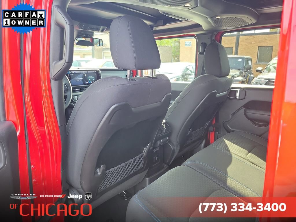 Certified 2025 Jeep Wrangler Unlimited Rubicon 4xe w/ Convenience Group AWD/4WD image 10