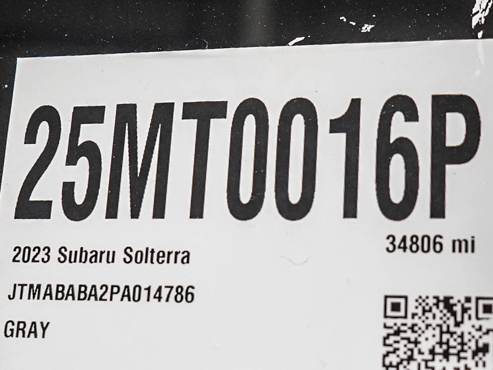 Used 2023 Subaru Solterra AWD image 31
