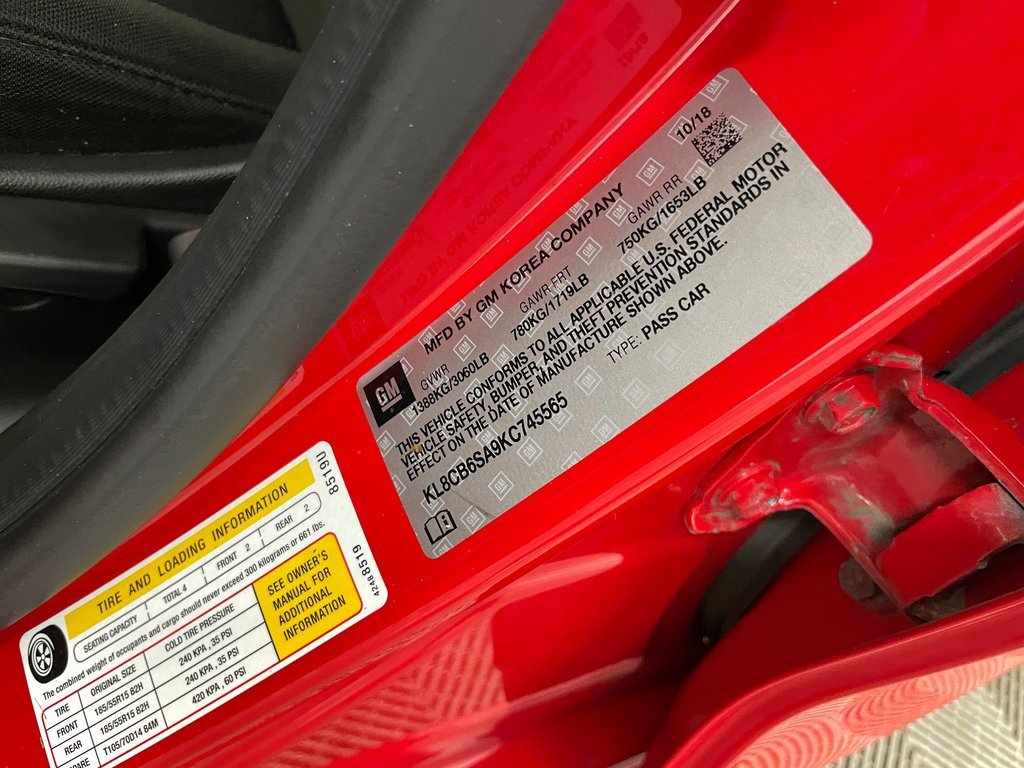 Certified 2019 Chevrolet Spark LS image 27