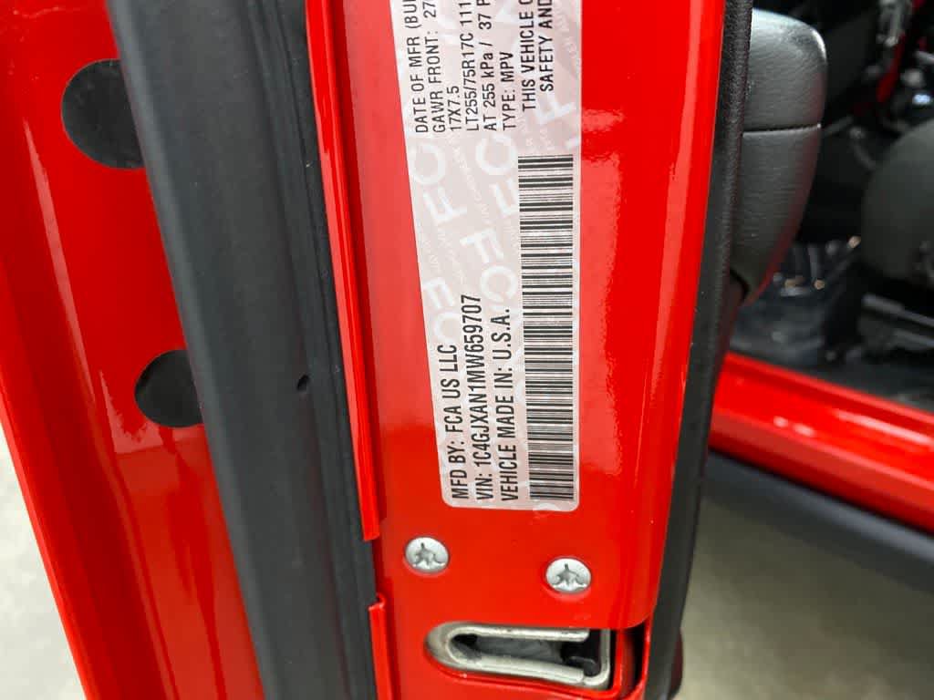 Used 2021 Jeep Wrangler Sport AWD/4WD image 27