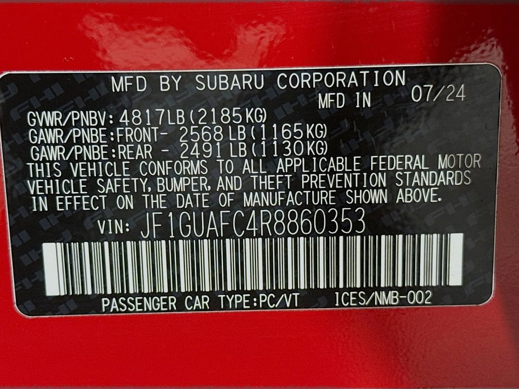 Used 2024 Subaru Impreza 2.0i Sport image 31