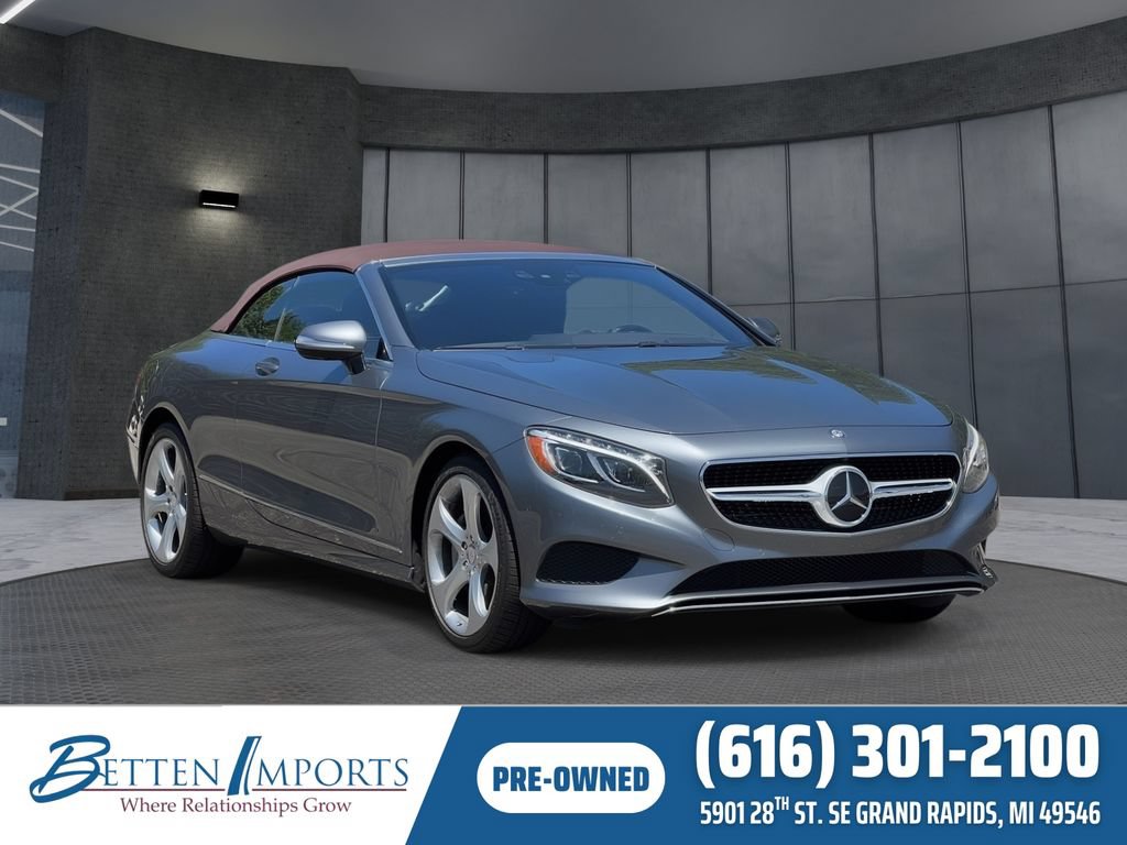 Used 2017 Mercedes-Benz S 550 Cabriolet image 1