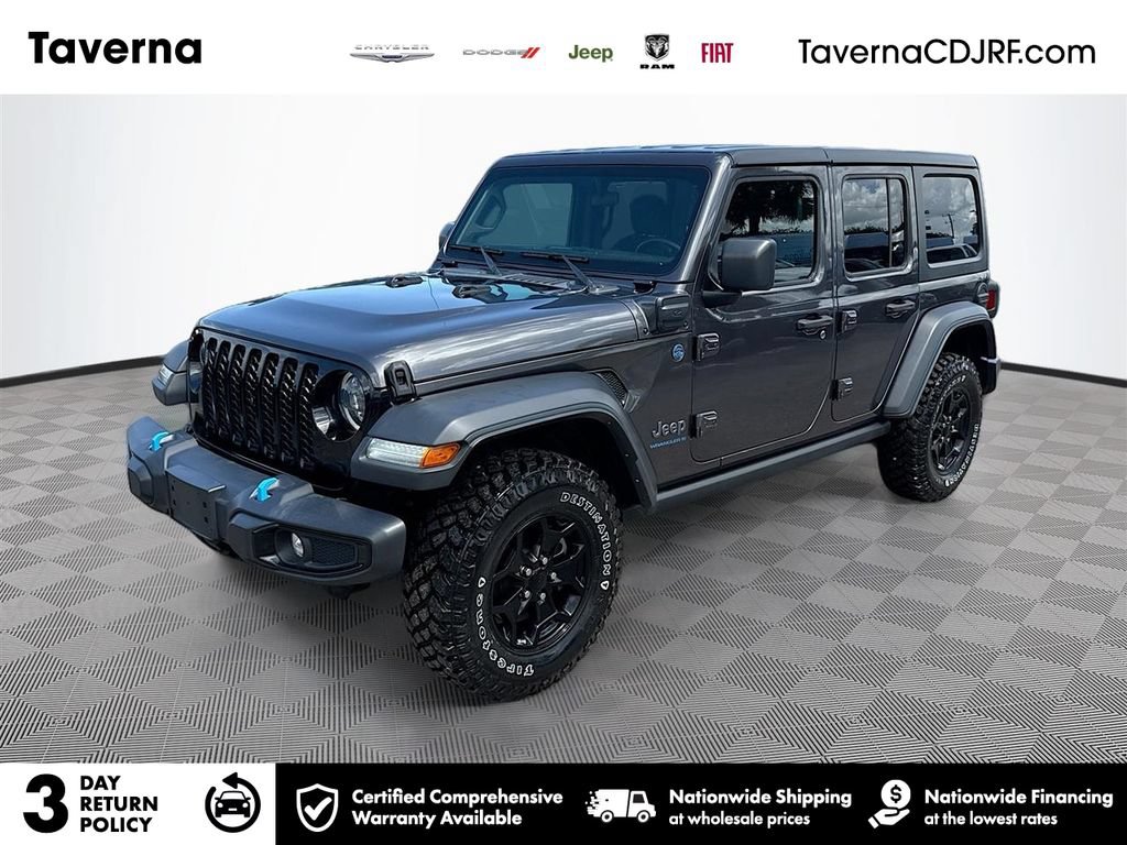 Used 2023 Jeep Wrangler Unlimited w/ Cold Weather Group