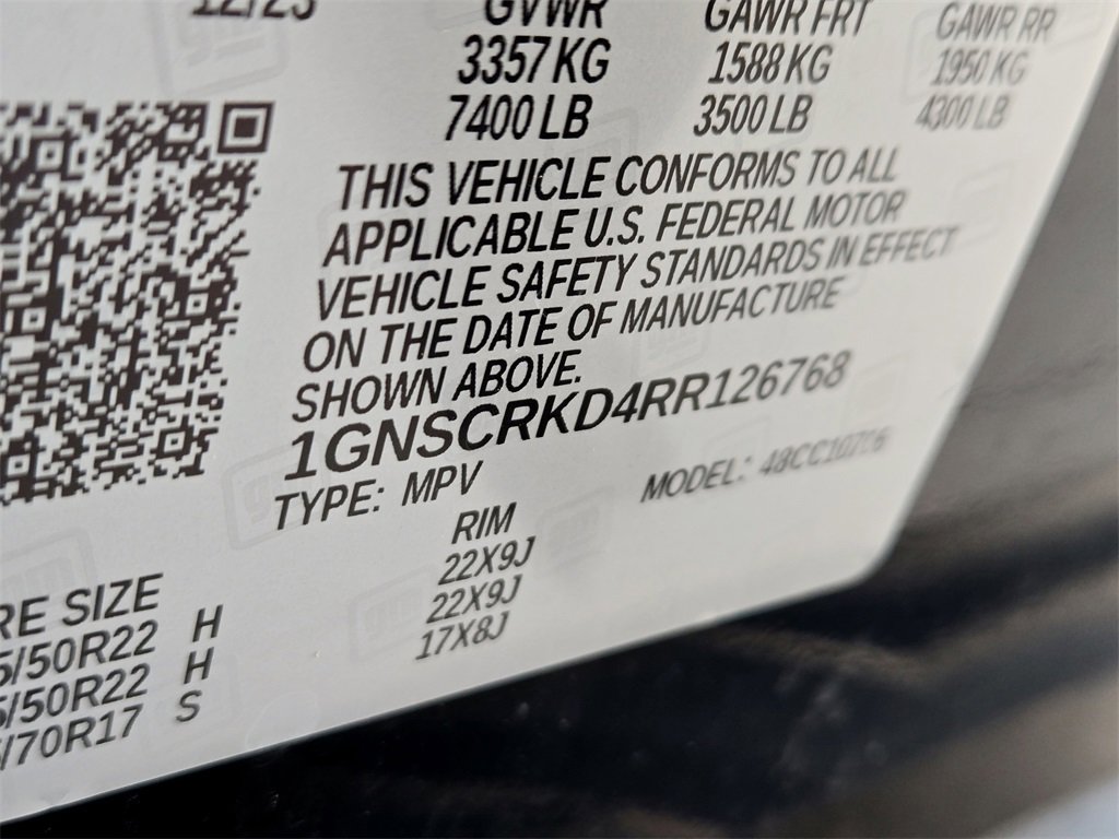 Used 2024 Chevrolet Tahoe RST w/ Luxury Package image 38