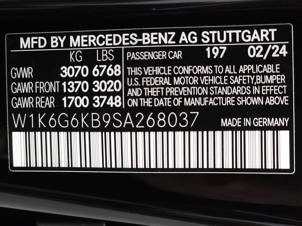 Certified 2025 Mercedes-Benz S 580e 4MATIC Sedan image 39
