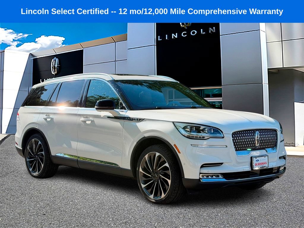 Used 2021 Lincoln Aviator Reserve w/ Equipment Group 202A AWD/4WD image 1