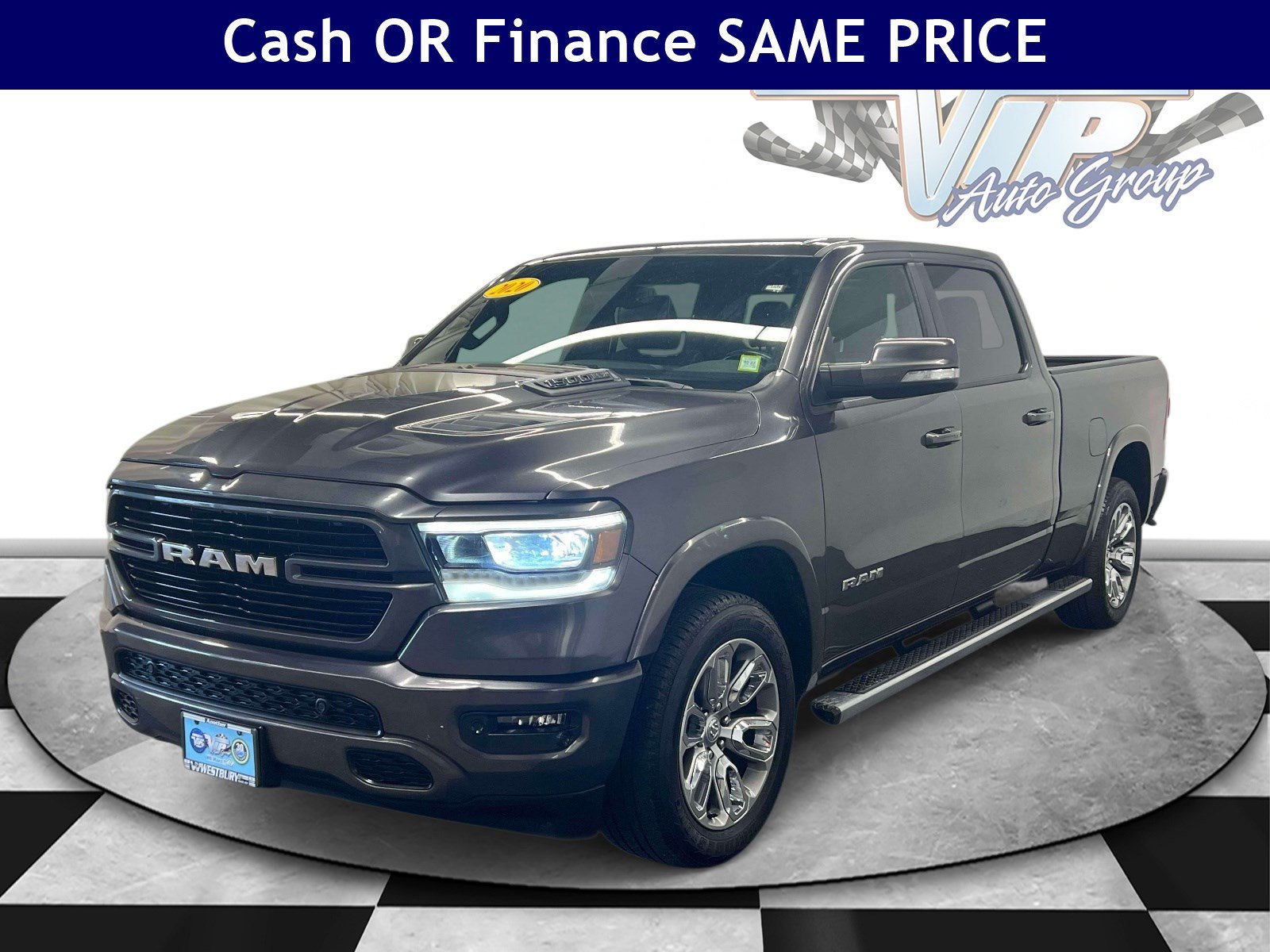 Certified 2020 RAM 1500 Laramie w/ Sport Appearance Package AWD/4WD image 4