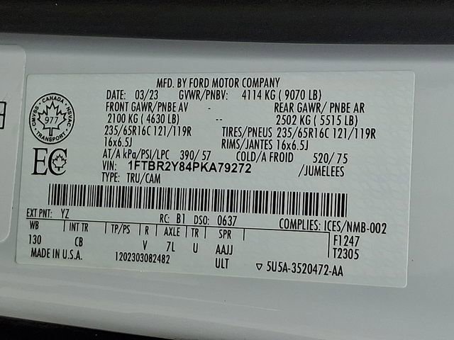 Used 2023 Ford Transit 250 Low Roof AWD w/ Exterior Upgrade Package image 29