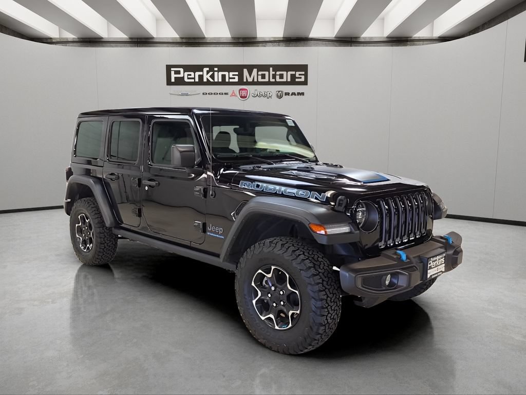 Used 2023 Jeep Wrangler Unlimited Rubicon 4xe w/ Cold Weather Group AWD/4WD image 8
