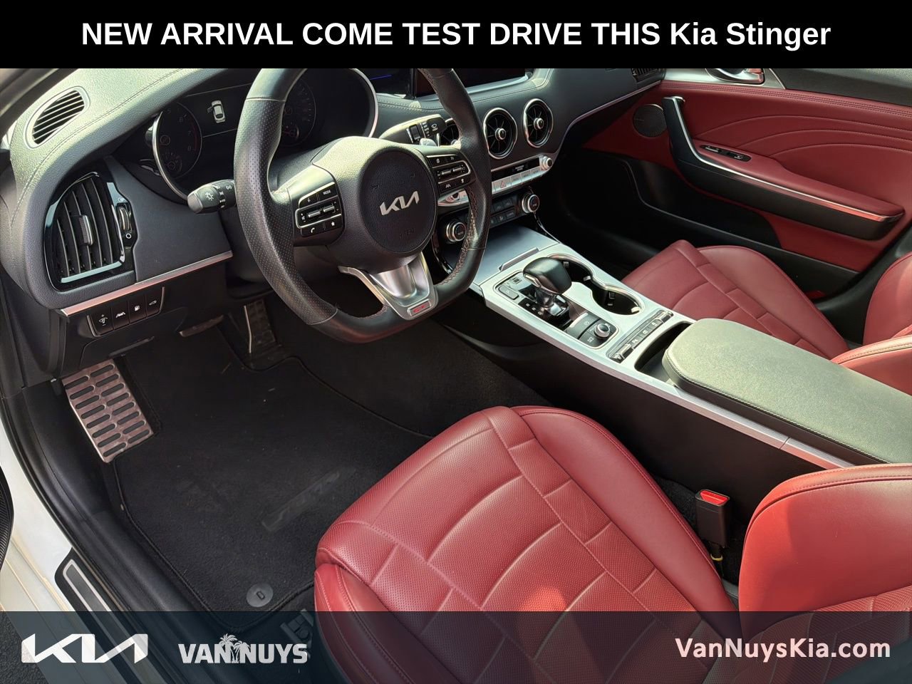 Used 2022 Kia Stinger GT2 w/ Red Interior Color Package image 5