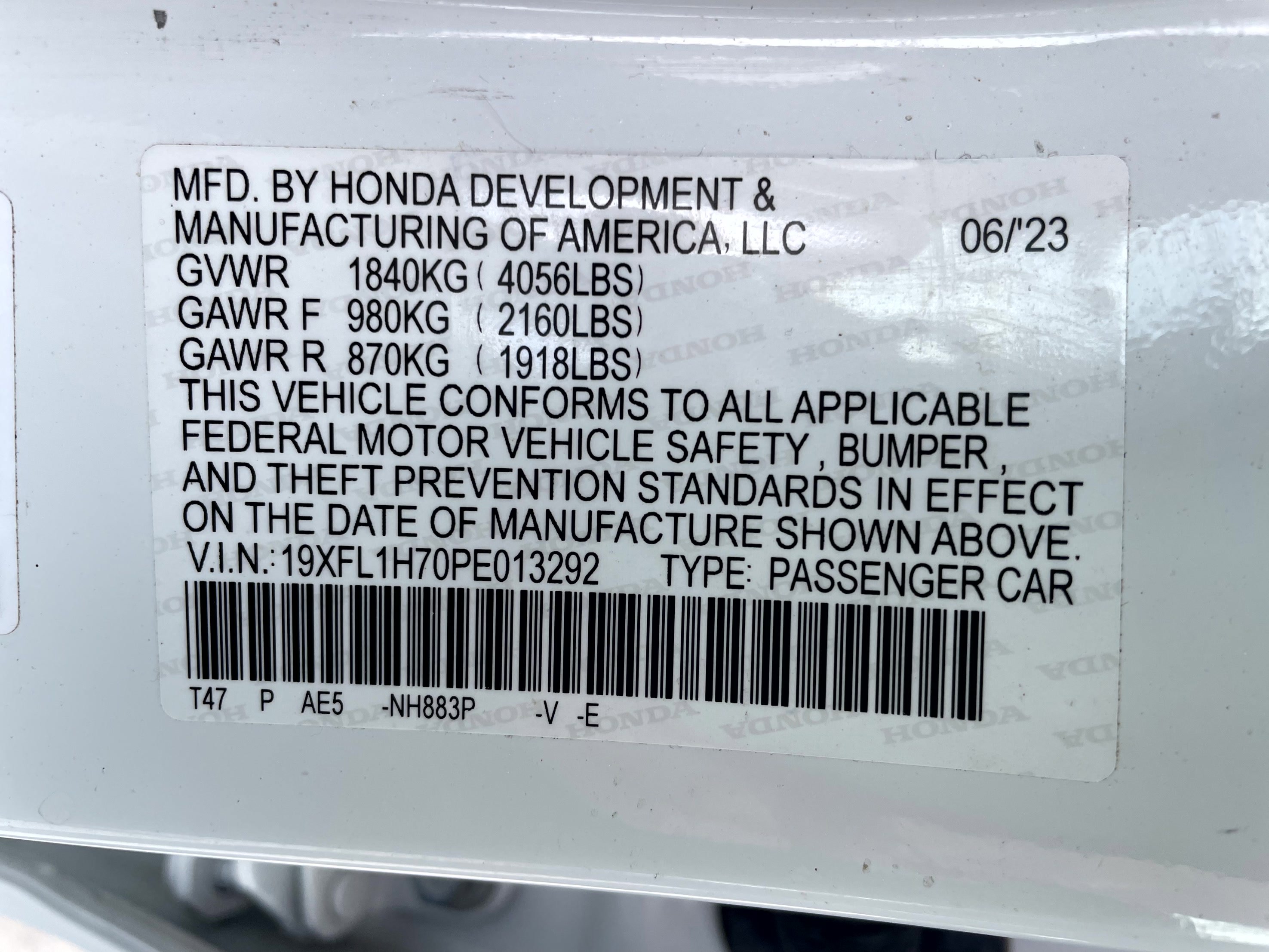 Used 2023 Honda Civic EX-L image 21