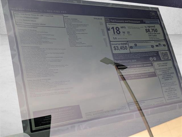 New 2026 Land Rover Range Rover Long Wheelbase SE image 19