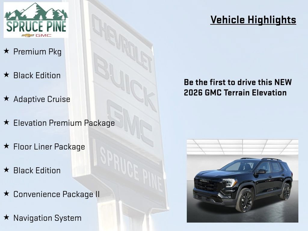 New 2026 GMC Terrain Elevation w/ Elevation Premium Package image 5
