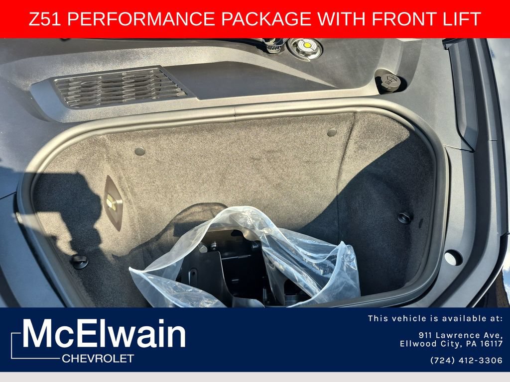 Used 2026 Chevrolet Corvette Stingray Preferred Cpe w/ Z51 Performance Package RWD image 29