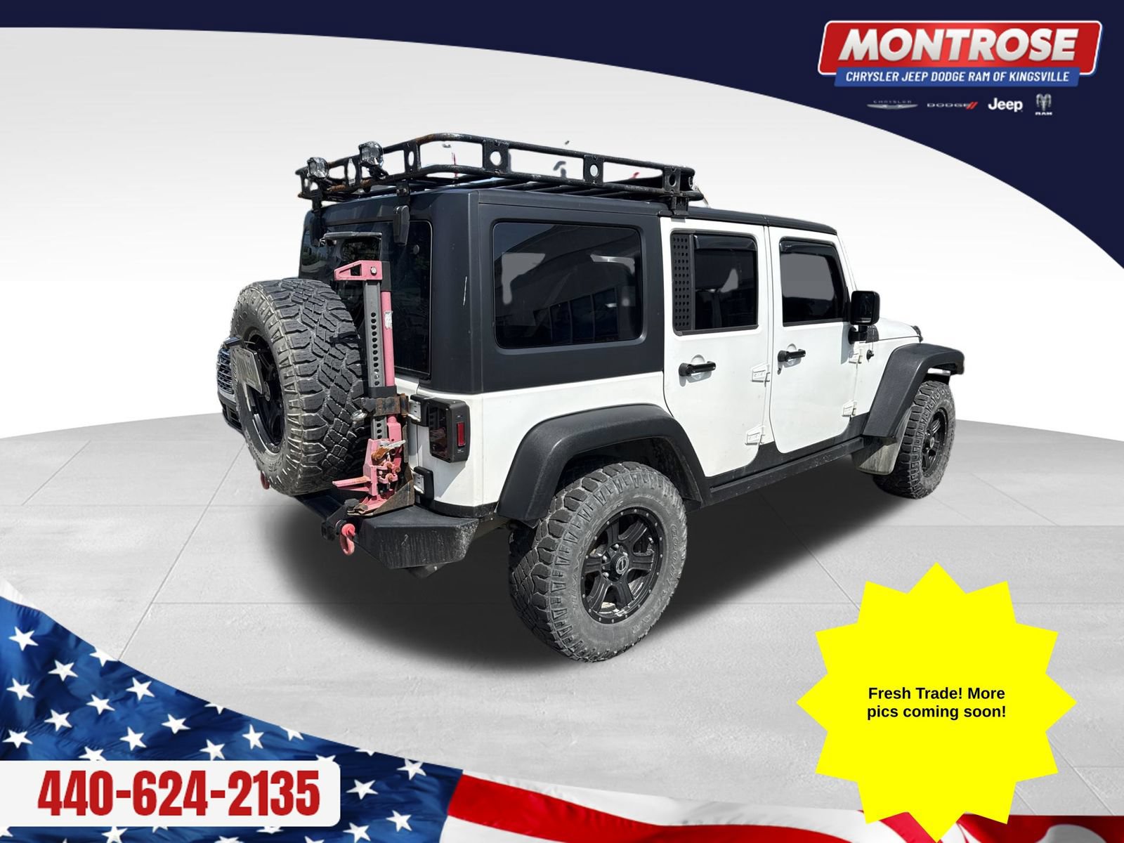 Used 2017 Jeep Wrangler Unlimited Sport w/ Quick Order Package 24S AWD/4WD image 3
