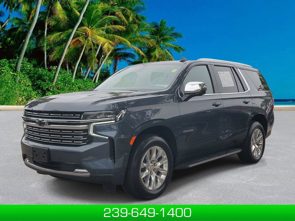 Used 2021 Chevrolet Tahoe Premier w/ Premium Package image 1