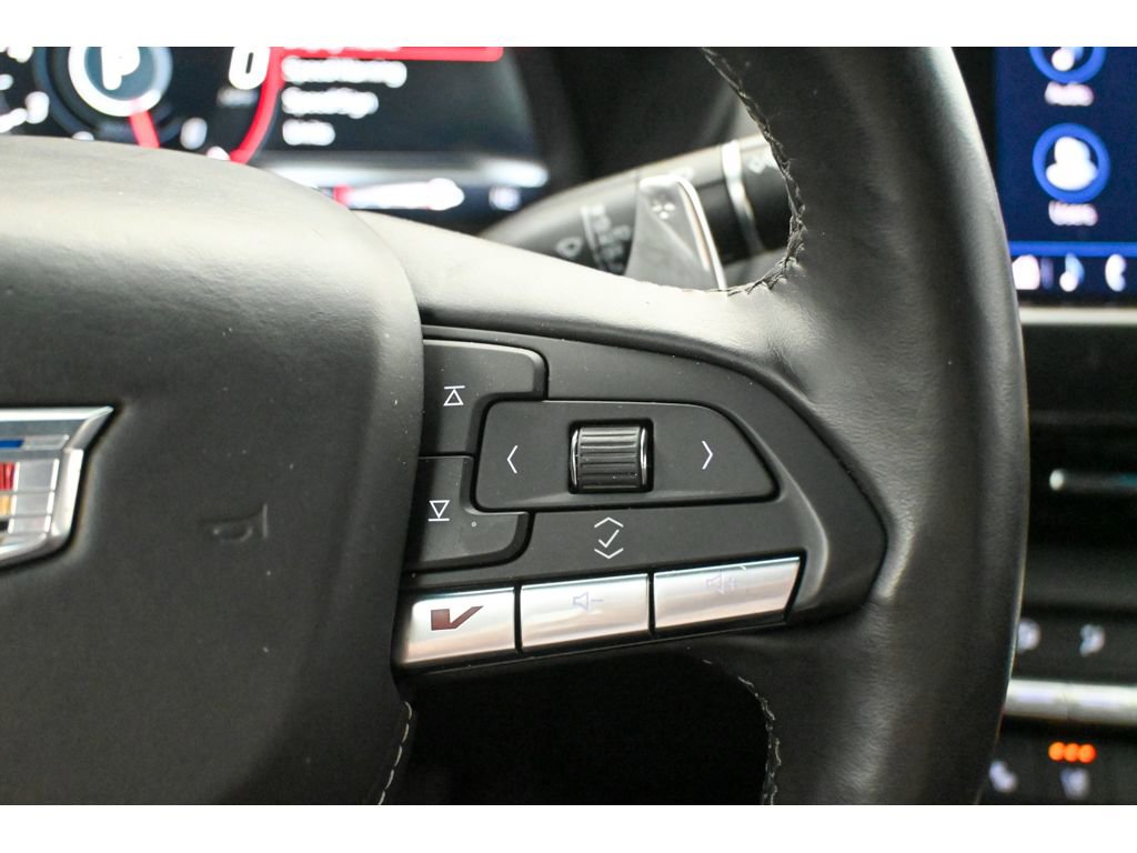 Certified 2023 Cadillac CT4 V w/ LPO, ONYX Package RWD image 42