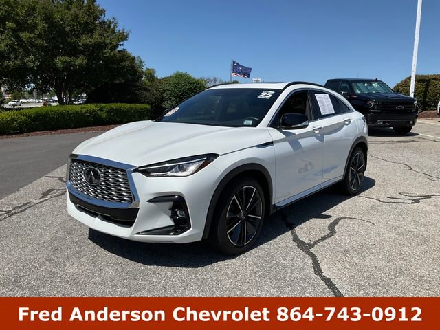 Used 2025 INFINITI QX55 Luxe w/ Cargo Package image 1