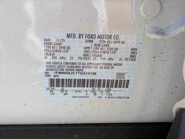 New 2026 Ford Explorer Tremor w/ Tremor Ultimate Package AWD/4WD image 21