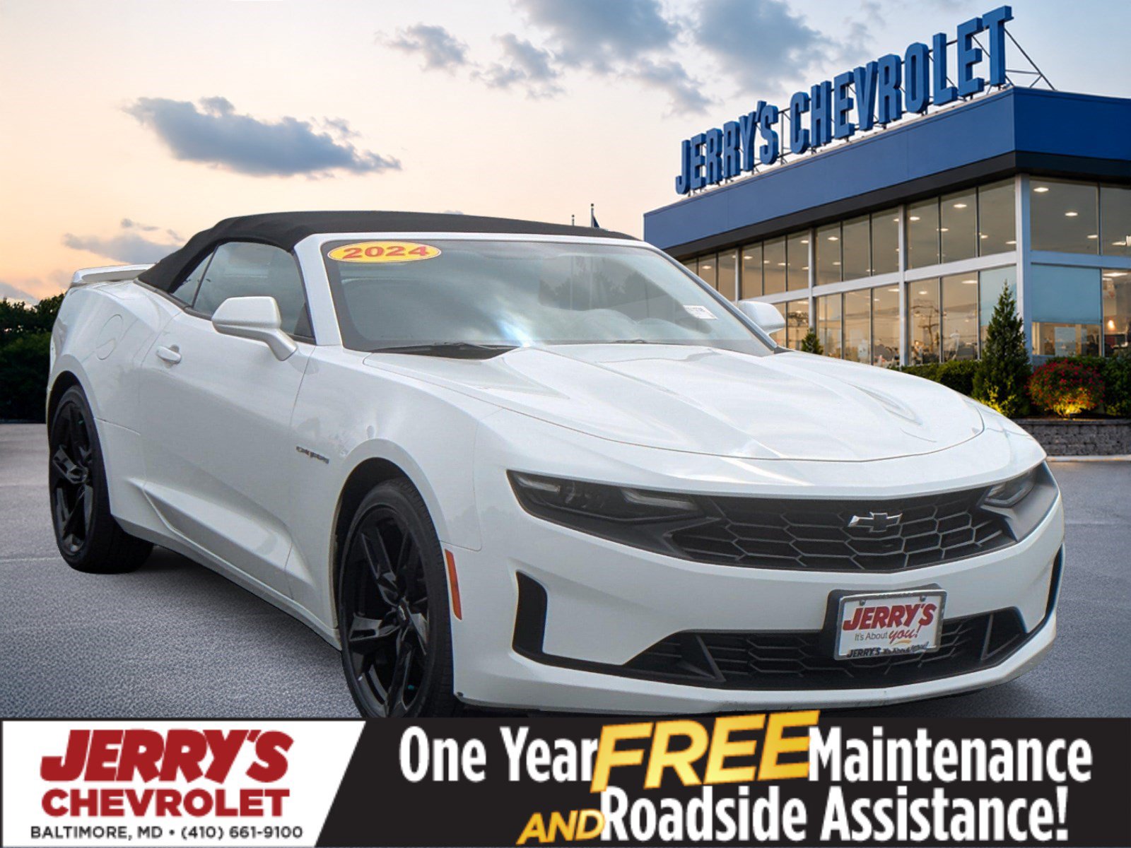 Used 2024 Chevrolet Camaro LT RWD image 1