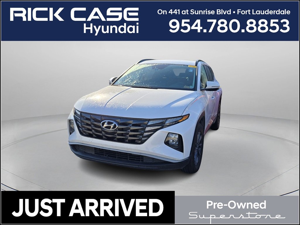 Used 2022 Hyundai Tucson Blue image 1