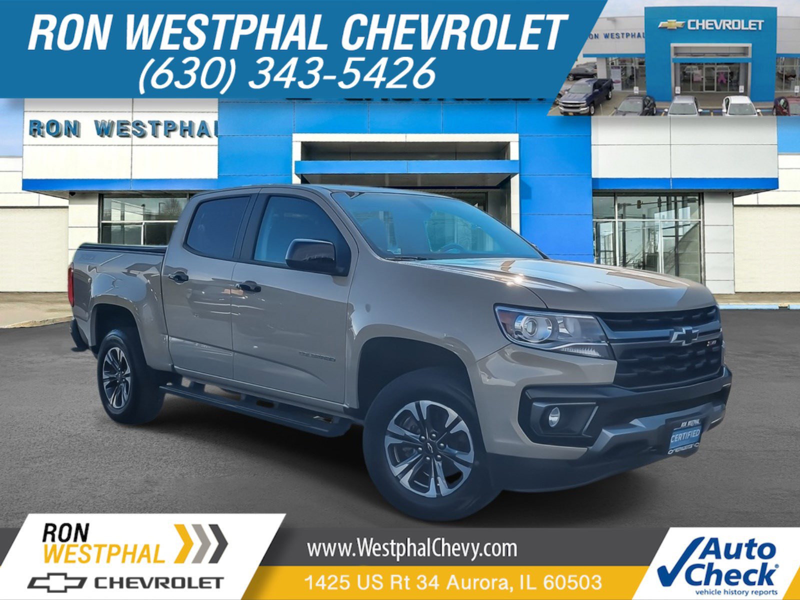 Certified 2022 Chevrolet Colorado Z71