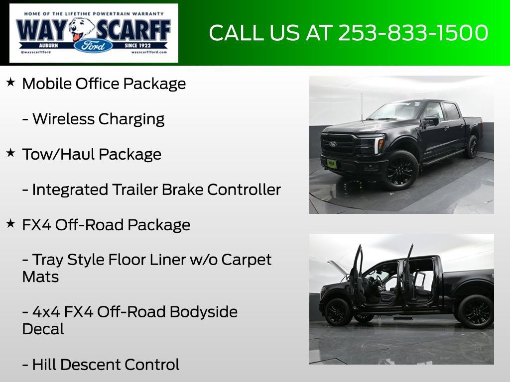 New 2025 Ford F150 Lariat w/ Equipment Group 501A Mid image 12