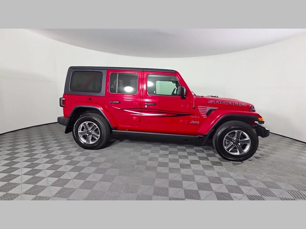 Used 2021 Jeep Wrangler Unlimited Sahara AWD/4WD image 35
